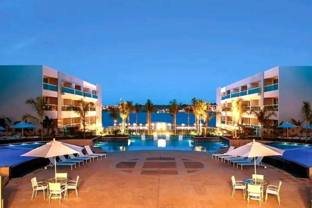 Flat De Luxo Em Um Resort! บราซิเลีย ภายนอก รูปภาพ